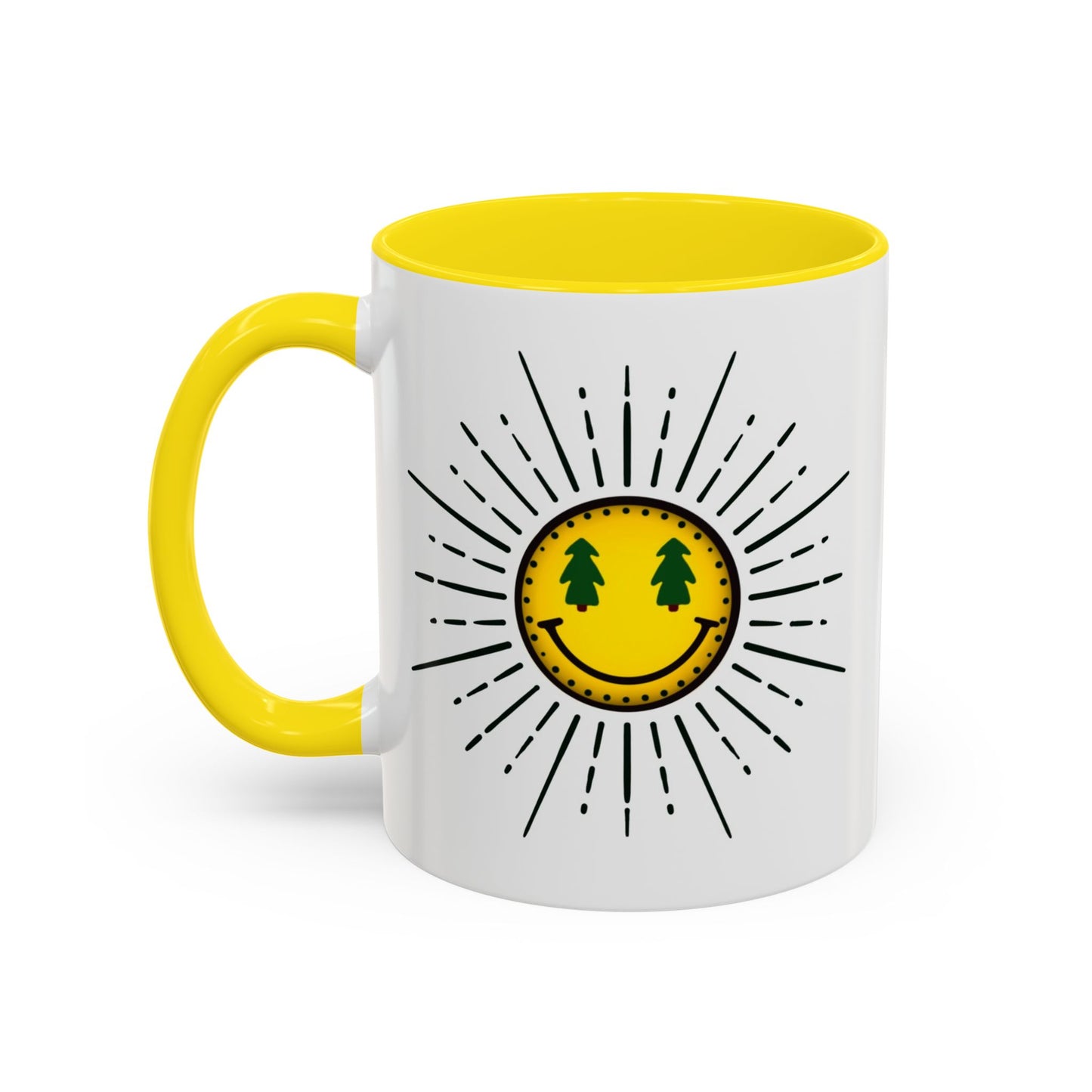 Two-Tone Accent Coffee Mug - Stylish Ceramic Mug for Coffee Lovers