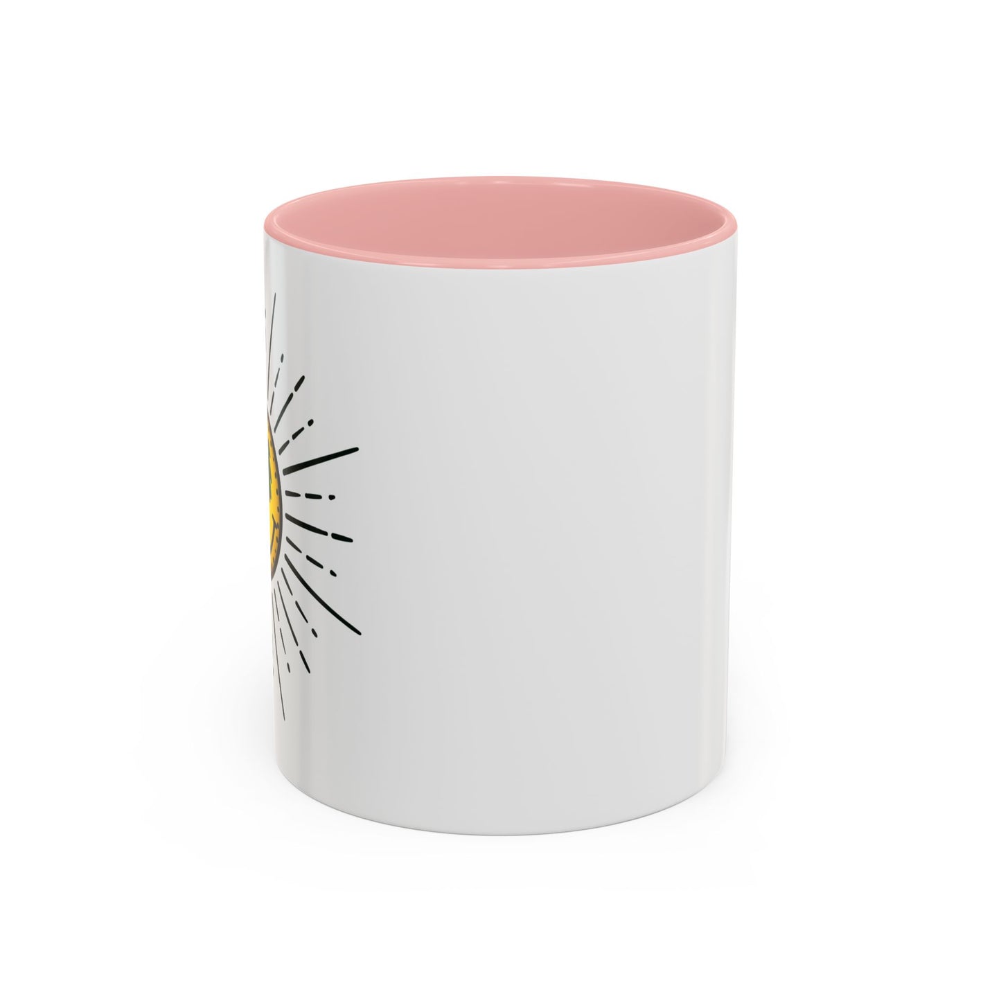 Two-Tone Accent Coffee Mug - Stylish Ceramic Mug for Coffee Lovers