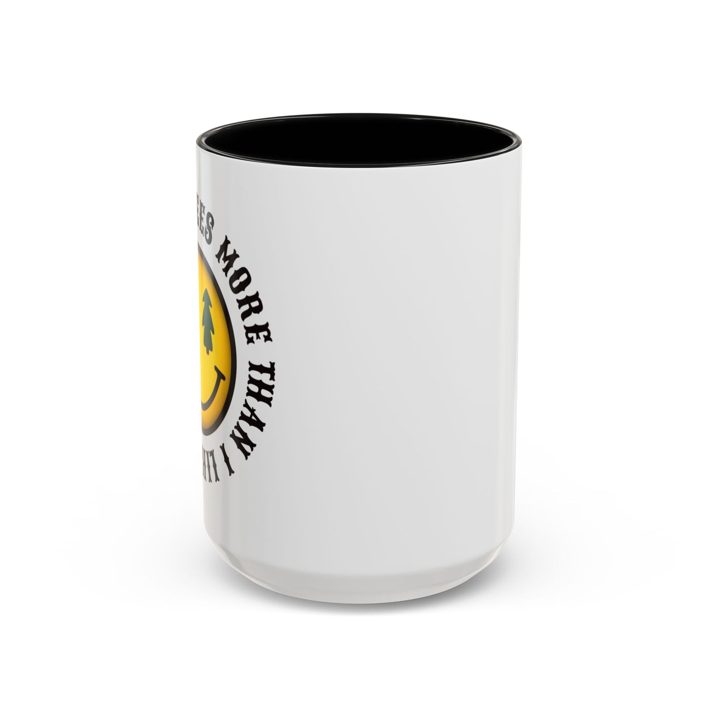 Funny 'I Like Trees More Than I Like People' Mug - Plants a Tree with Each Purchase