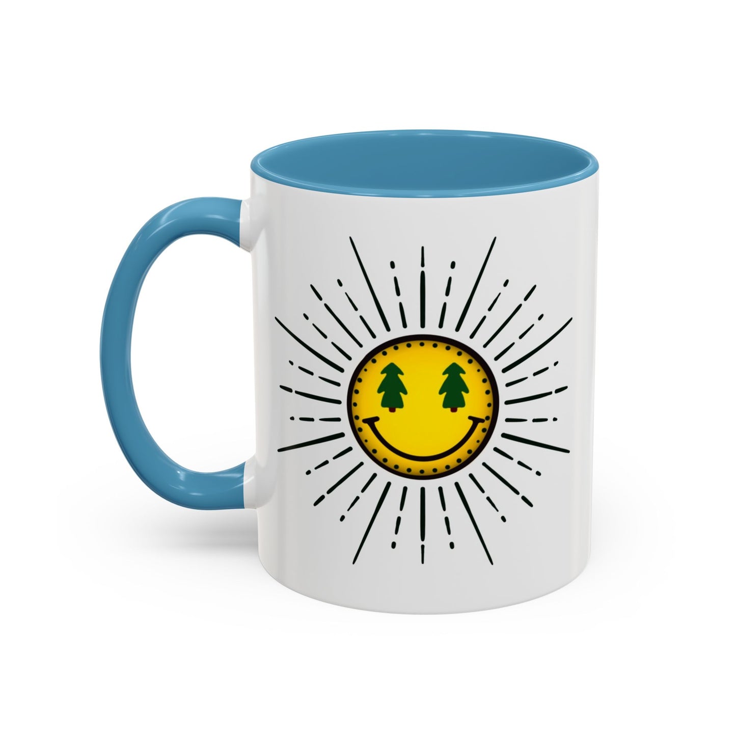 Two-Tone Accent Coffee Mug - Stylish Ceramic Mug for Coffee Lovers