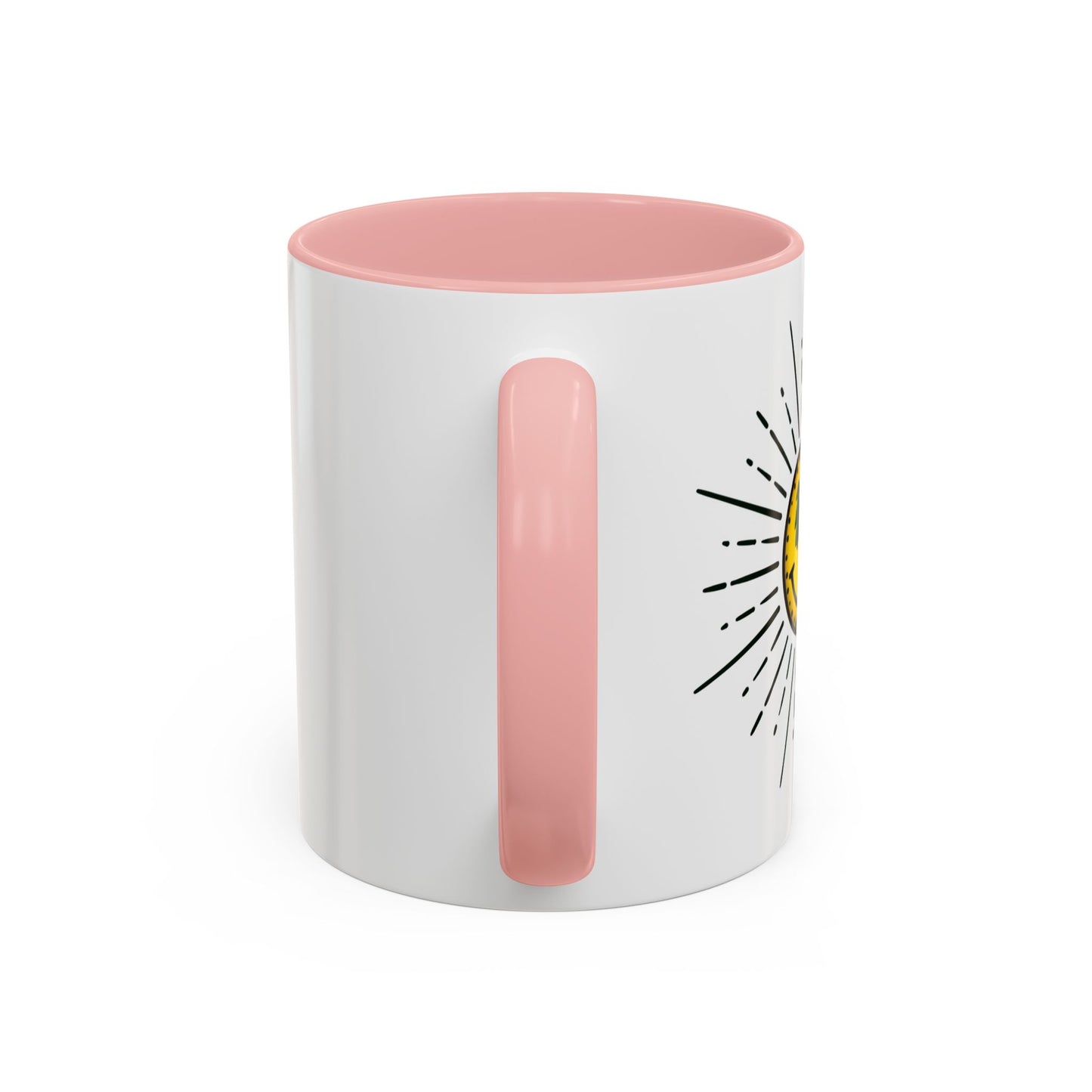 Two-Tone Accent Coffee Mug - Stylish Ceramic Mug for Coffee Lovers