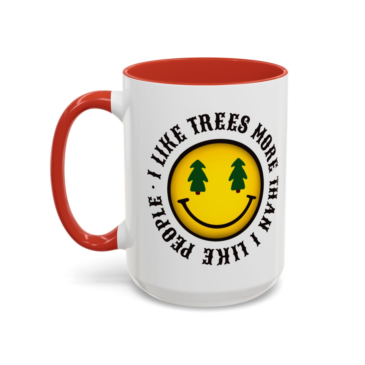 Funny 'I Like Trees More Than I Like People' Mug - Plants a Tree with Each Purchase