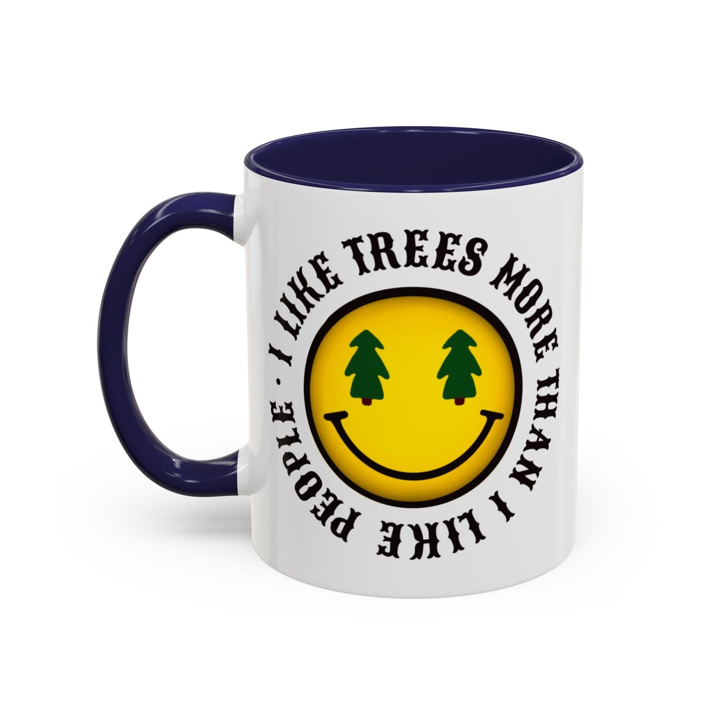 Funny 'I Like Trees More Than I Like People' Mug - Plants a Tree with Each Purchase