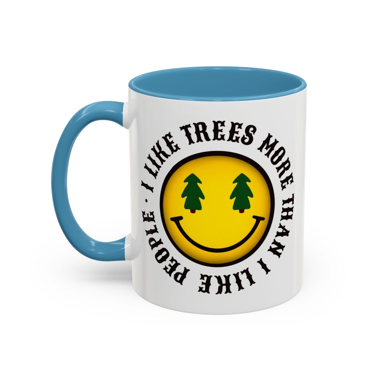 Funny 'I Like Trees More Than I Like People' Mug - Plants a Tree with Each Purchase