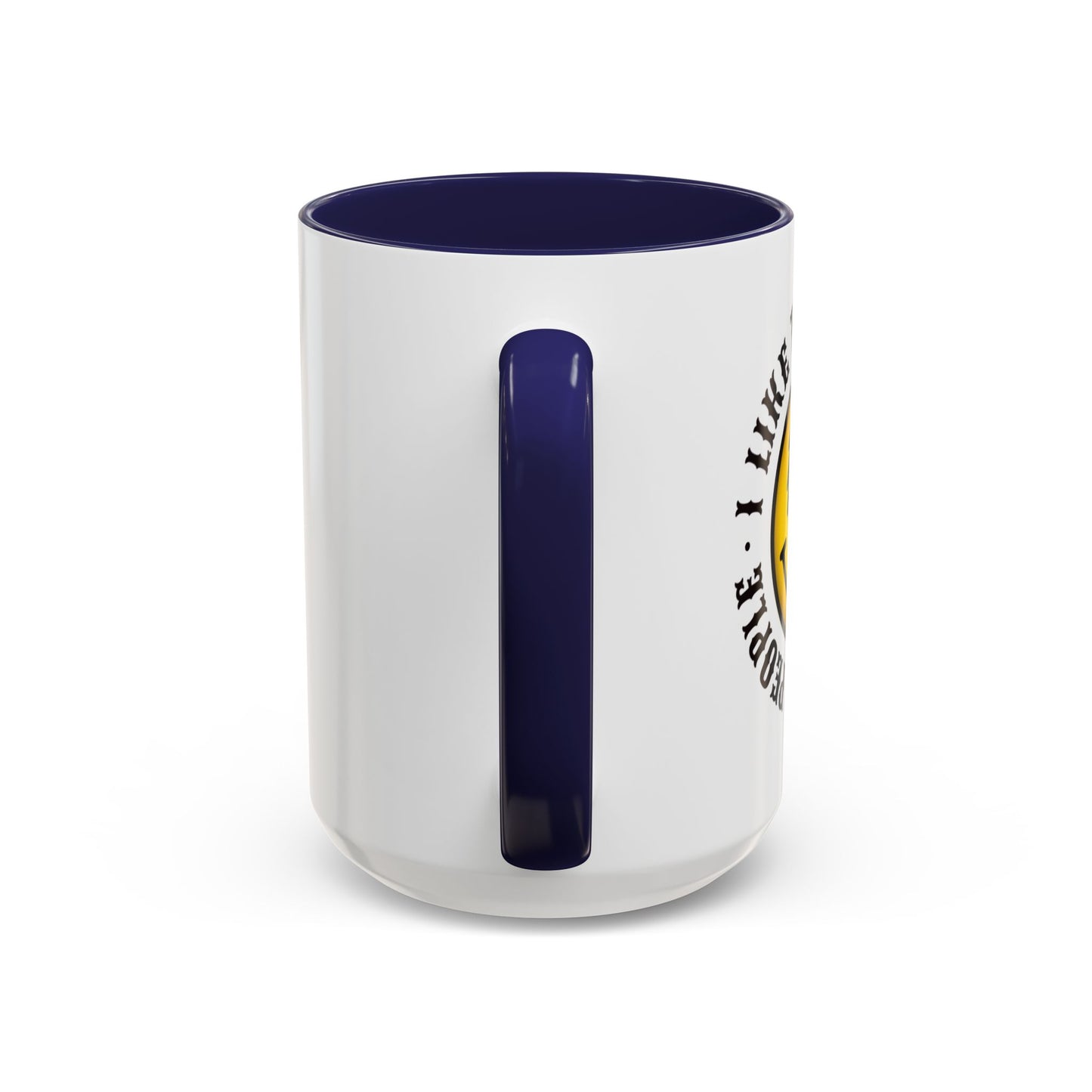 I Like Trees More Than I Like People Accent Coffee Mug (11, 15oz) #1