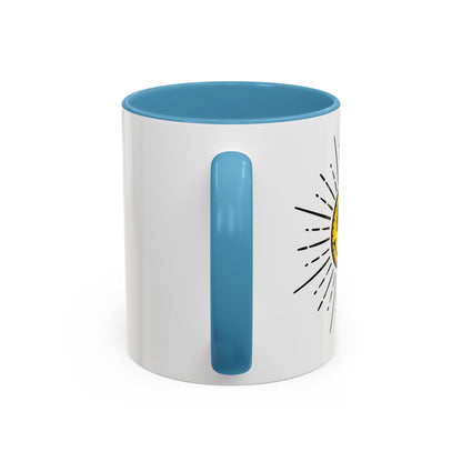 Two-Tone Accent Coffee Mug - Stylish Ceramic Mug for Coffee Lovers