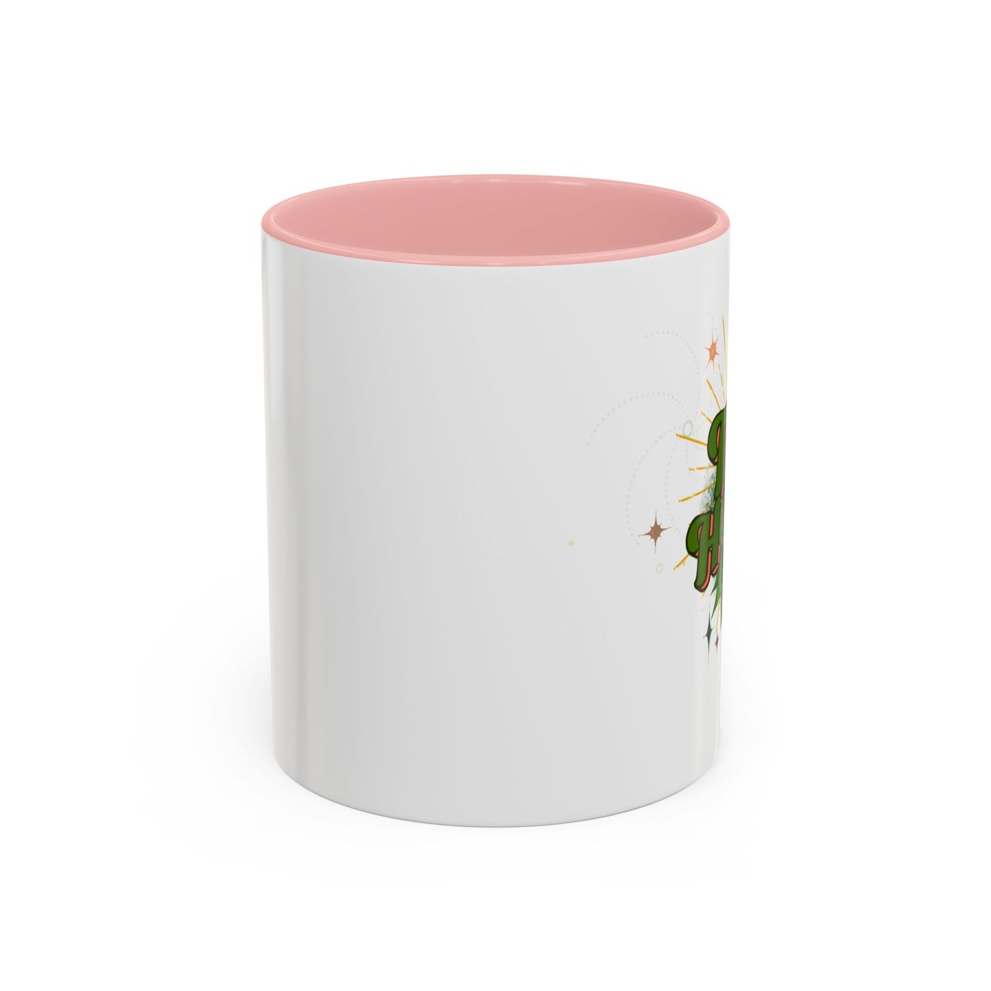 Tree Hugger Accent Coffee Mug - Eco-Friendly Ceramic Mug