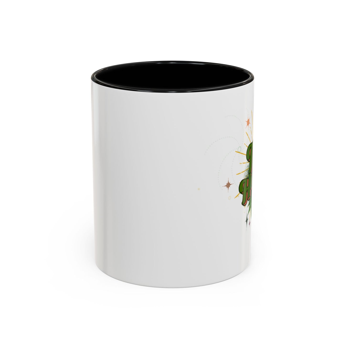 Tree Hugger Accent Coffee Mug - Eco-Friendly Ceramic Mug
