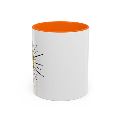 Two-Tone Accent Coffee Mug - Stylish Ceramic Mug for Coffee Lovers