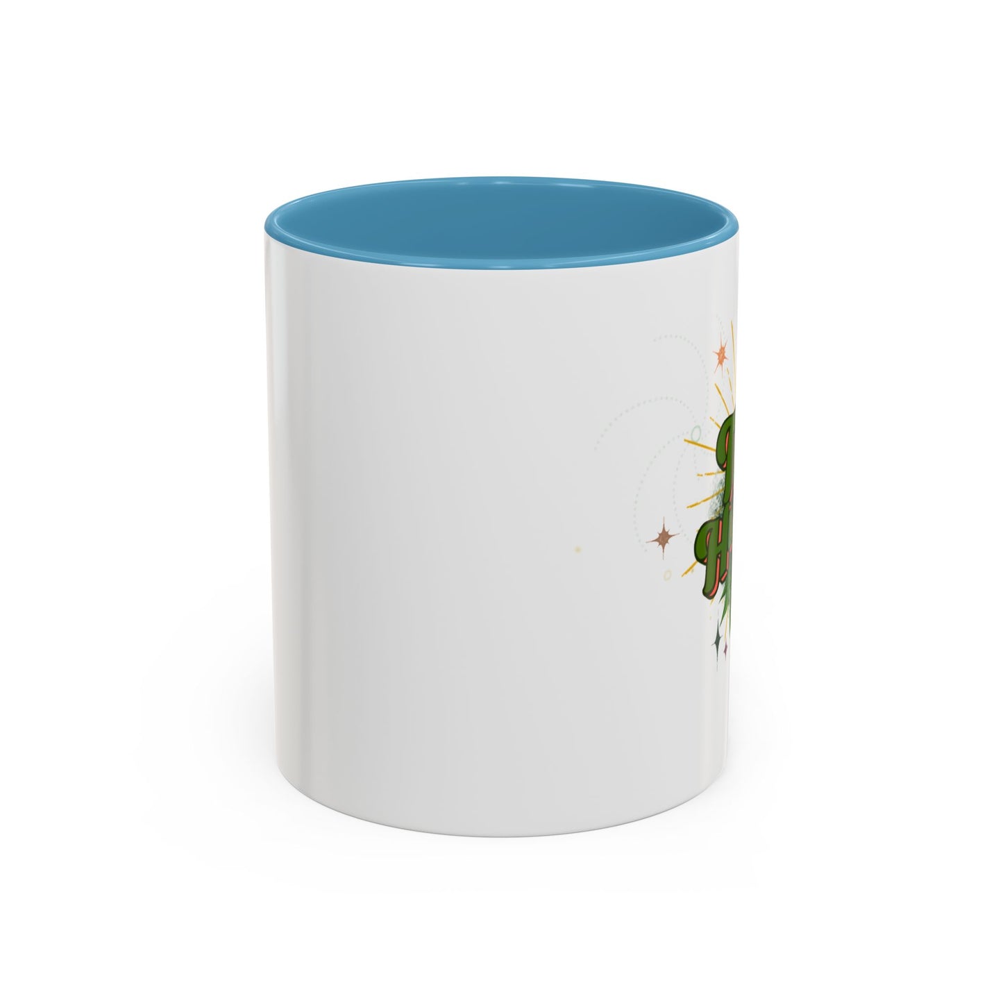 Tree Hugger Accent Coffee Mug - Eco-Friendly Ceramic Mug