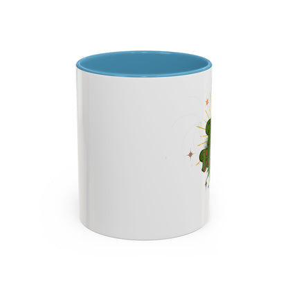 Tree Hugger Accent Coffee Mug - Eco-Friendly Ceramic Mug