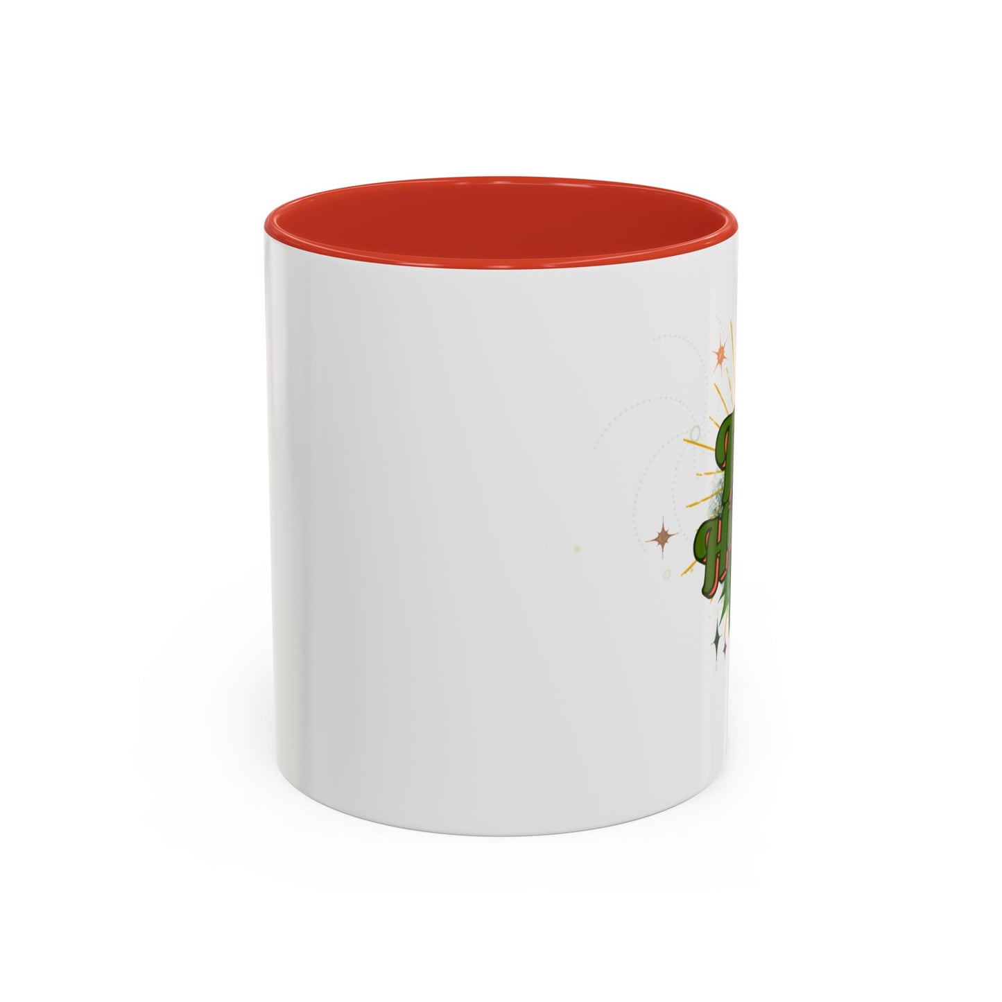 Tree Hugger Accent Coffee Mug - Eco-Friendly Ceramic Mug