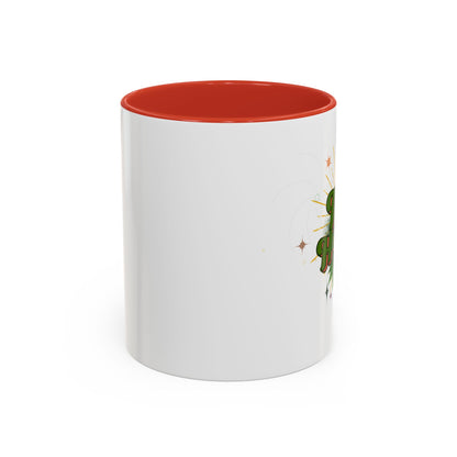 Tree Hugger Accent Coffee Mug - Eco-Friendly Ceramic Mug
