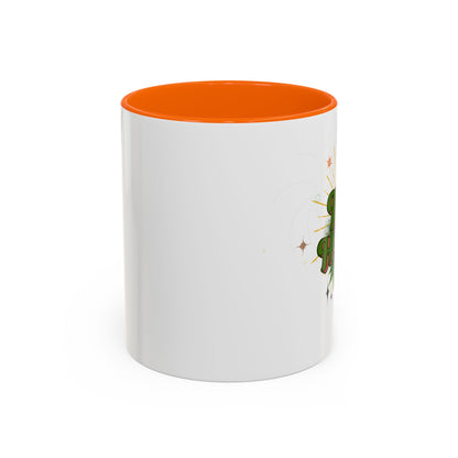 Tree Hugger Accent Coffee Mug - Eco-Friendly Ceramic Mug