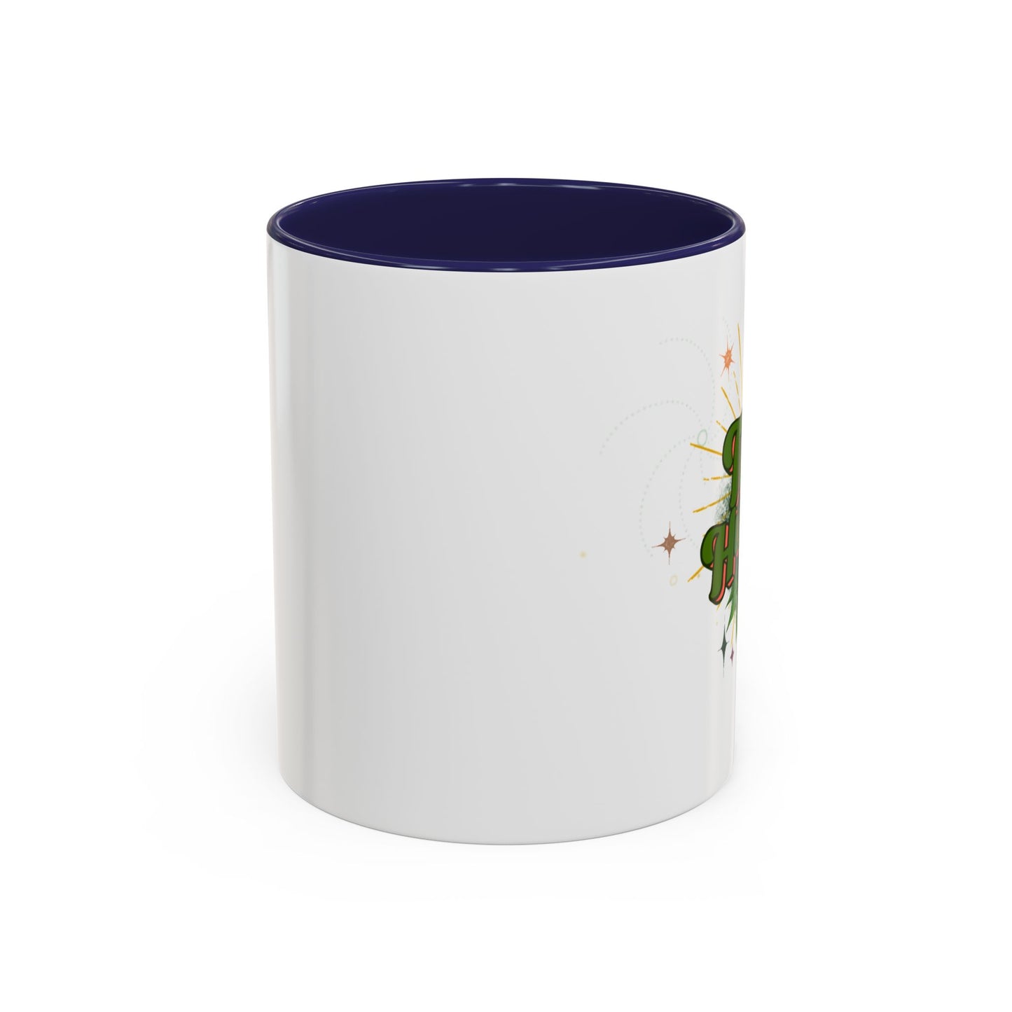 Tree Hugger Accent Coffee Mug - Eco-Friendly Ceramic Mug