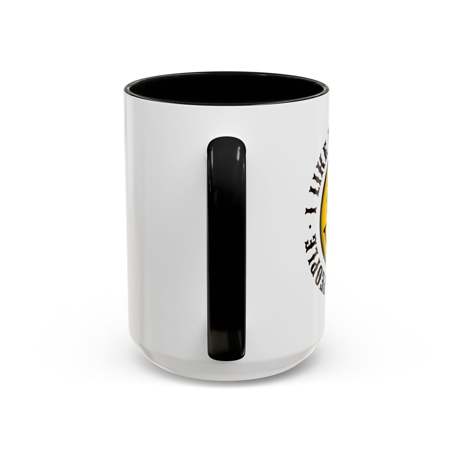 I Like Trees More Than I Like People Accent Coffee Mug (11, 15oz) #1