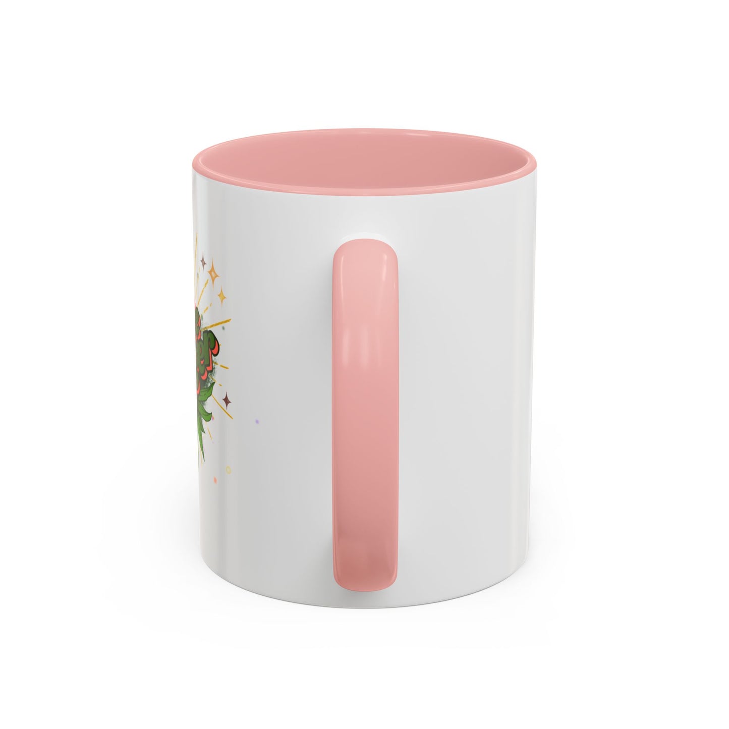 Tree Hugger Accent Coffee Mug - Eco-Friendly Ceramic Mug