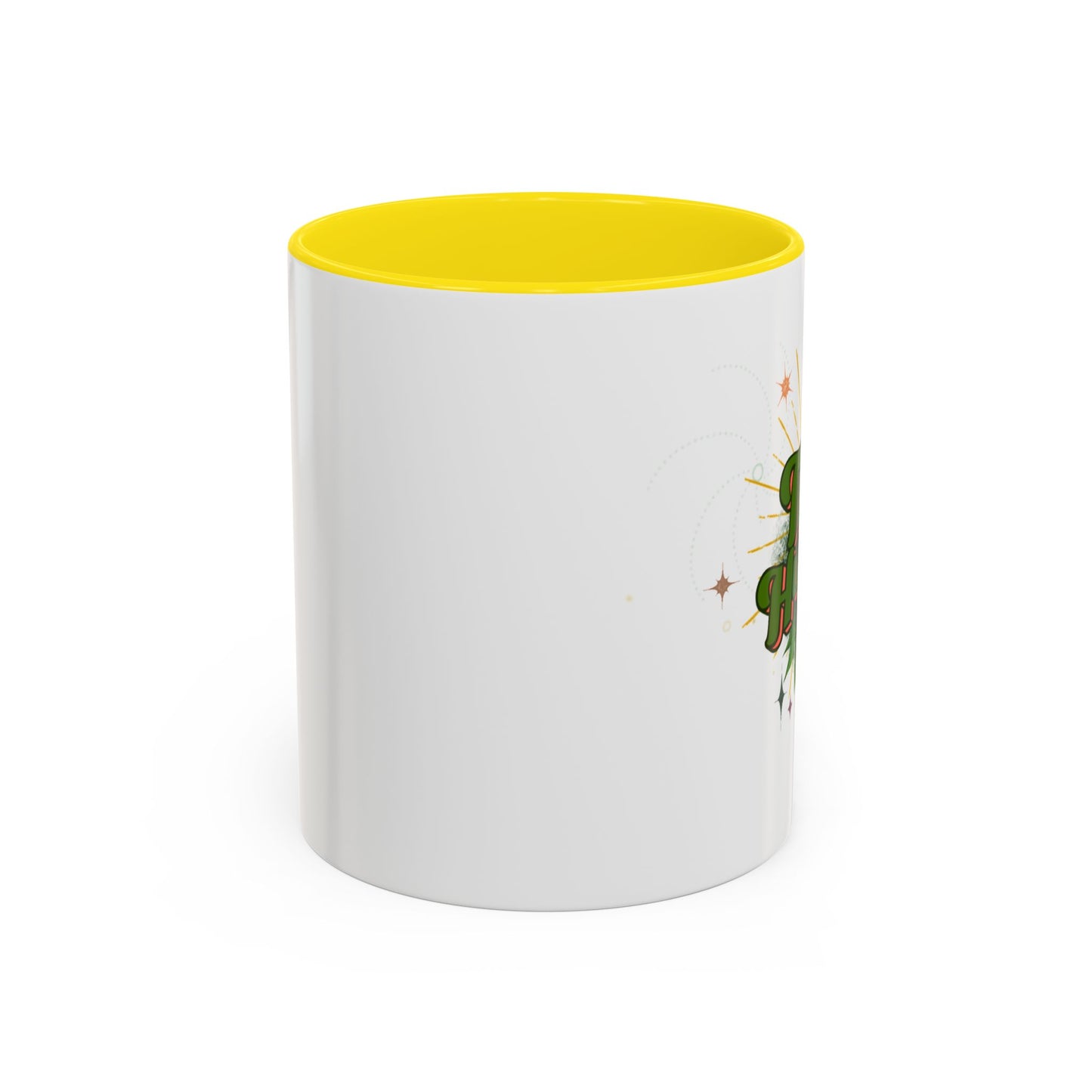 Tree Hugger Accent Coffee Mug - Eco-Friendly Ceramic Mug