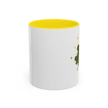 Tree Hugger Accent Coffee Mug - Eco-Friendly Ceramic Mug