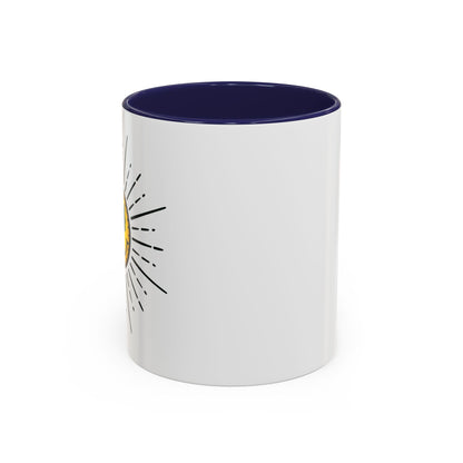 Two-Tone Accent Coffee Mug - Stylish Ceramic Mug for Coffee Lovers